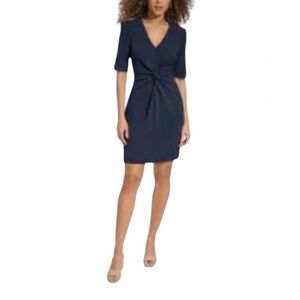 EUC Elegant Navy Dress
